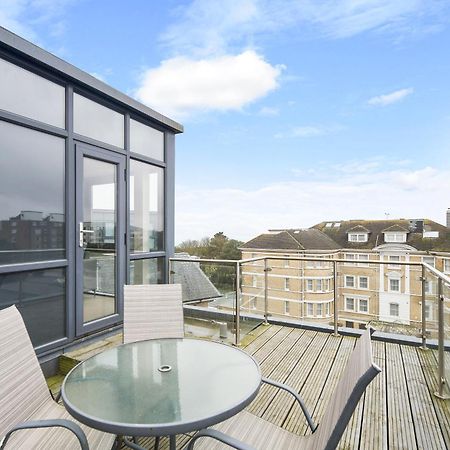 Apartamento Westcliff Penthouse With Sea Views And Balcony Bournemouth Exterior foto