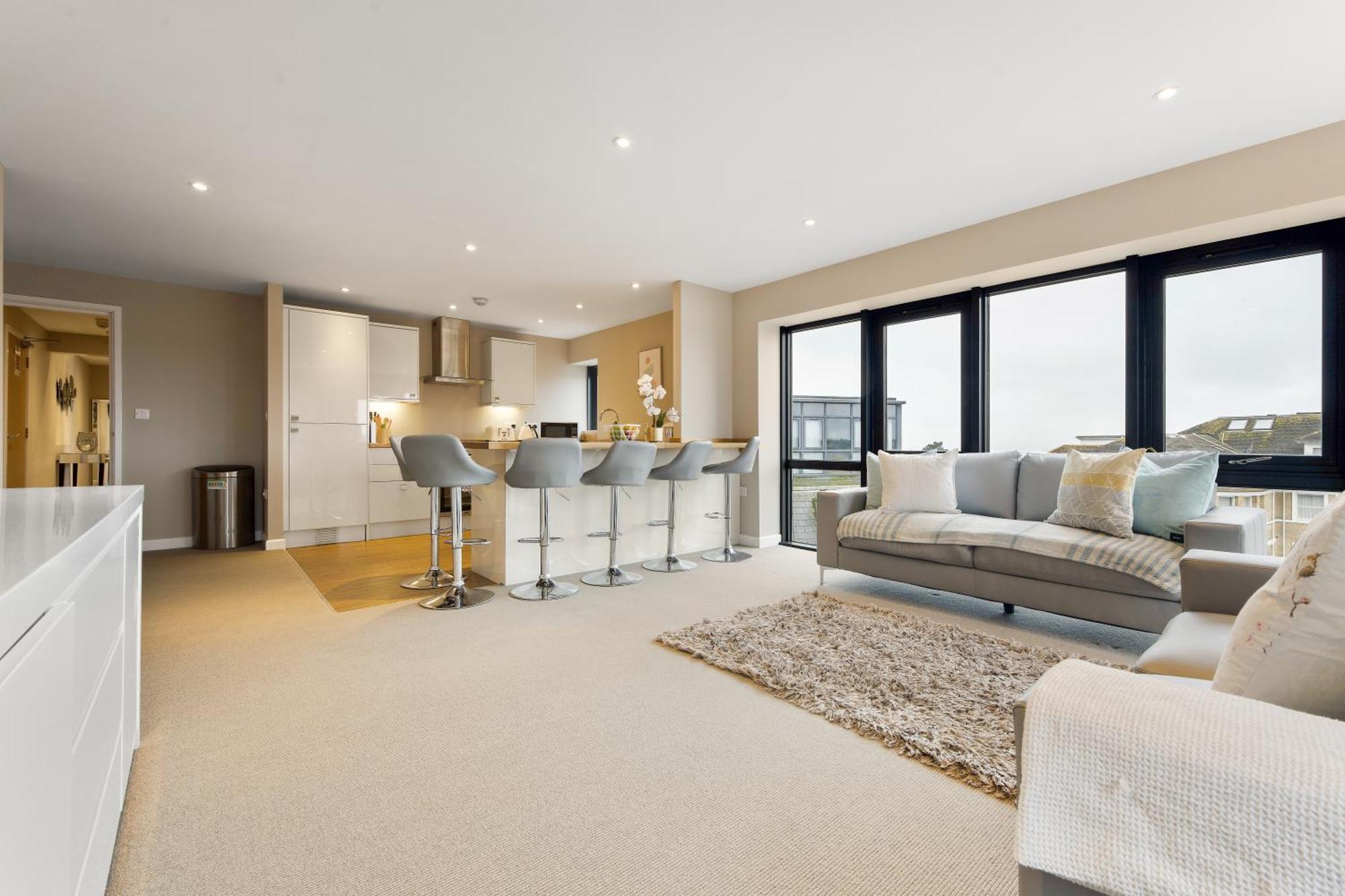 Apartamento Westcliff Penthouse With Sea Views And Balcony Bournemouth Exterior foto
