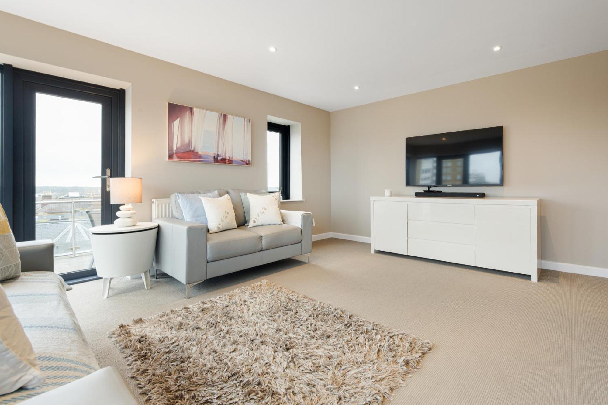 Apartamento Westcliff Penthouse With Sea Views And Balcony Bournemouth Exterior foto